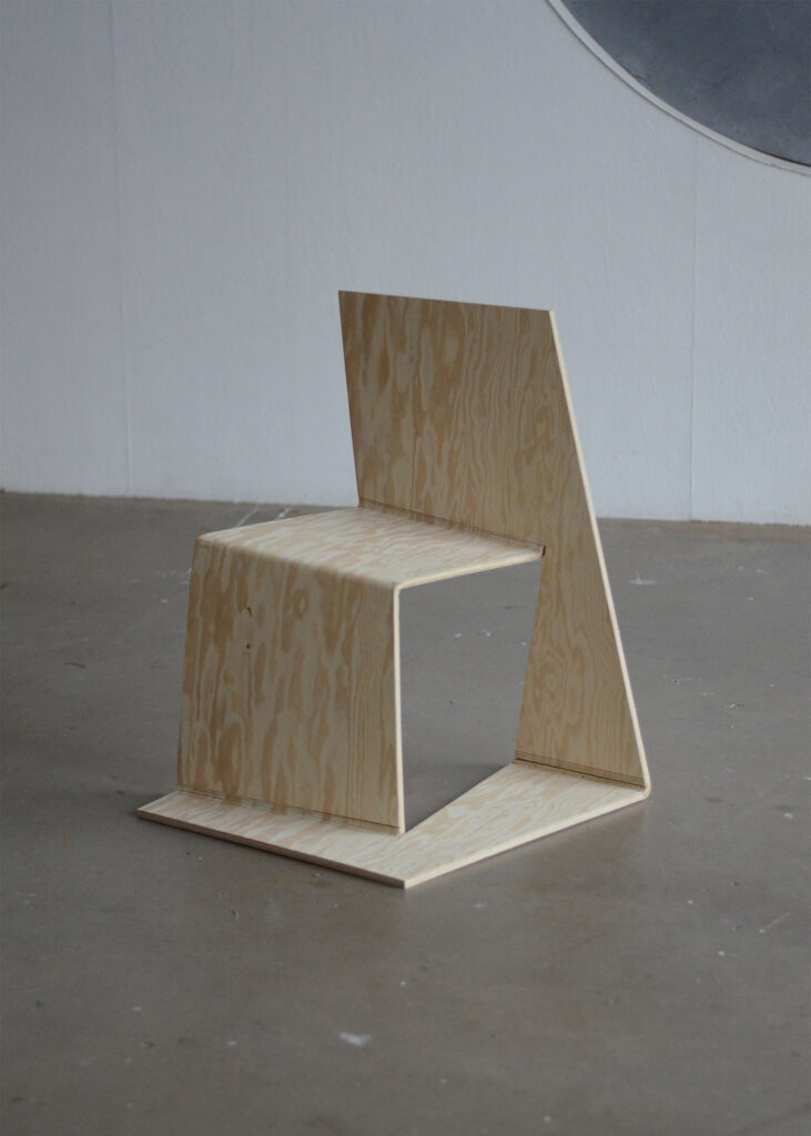 plywood chair