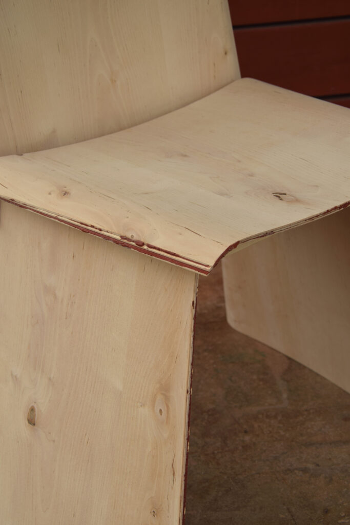 Resin Detail chair in Swedish environment